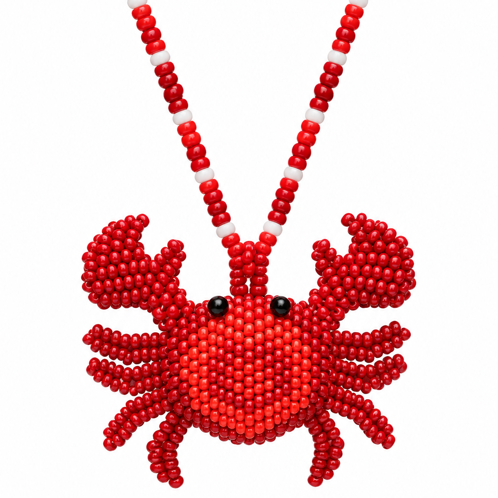 Cangrejito Beaded Necklace