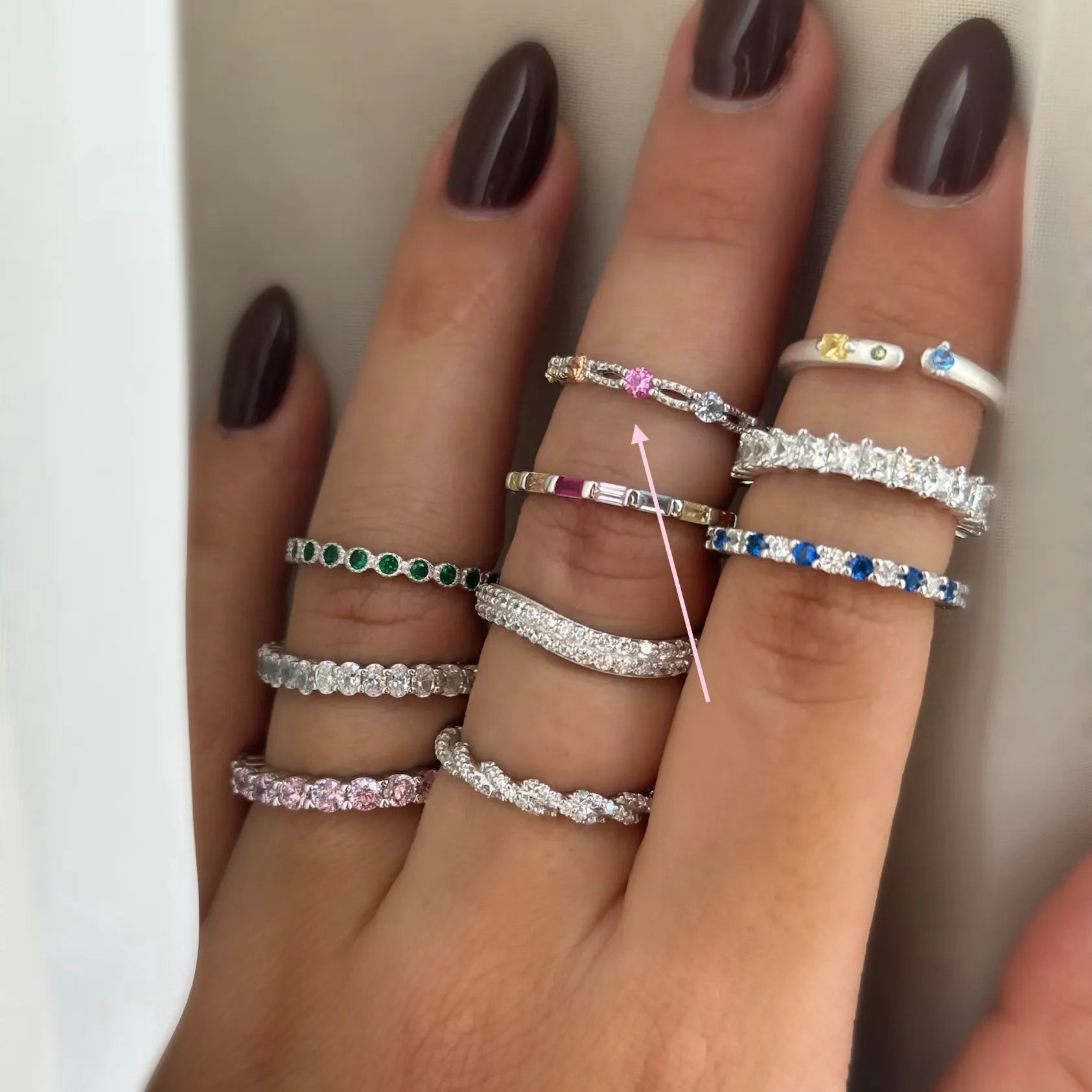 Colores Pastel Ring