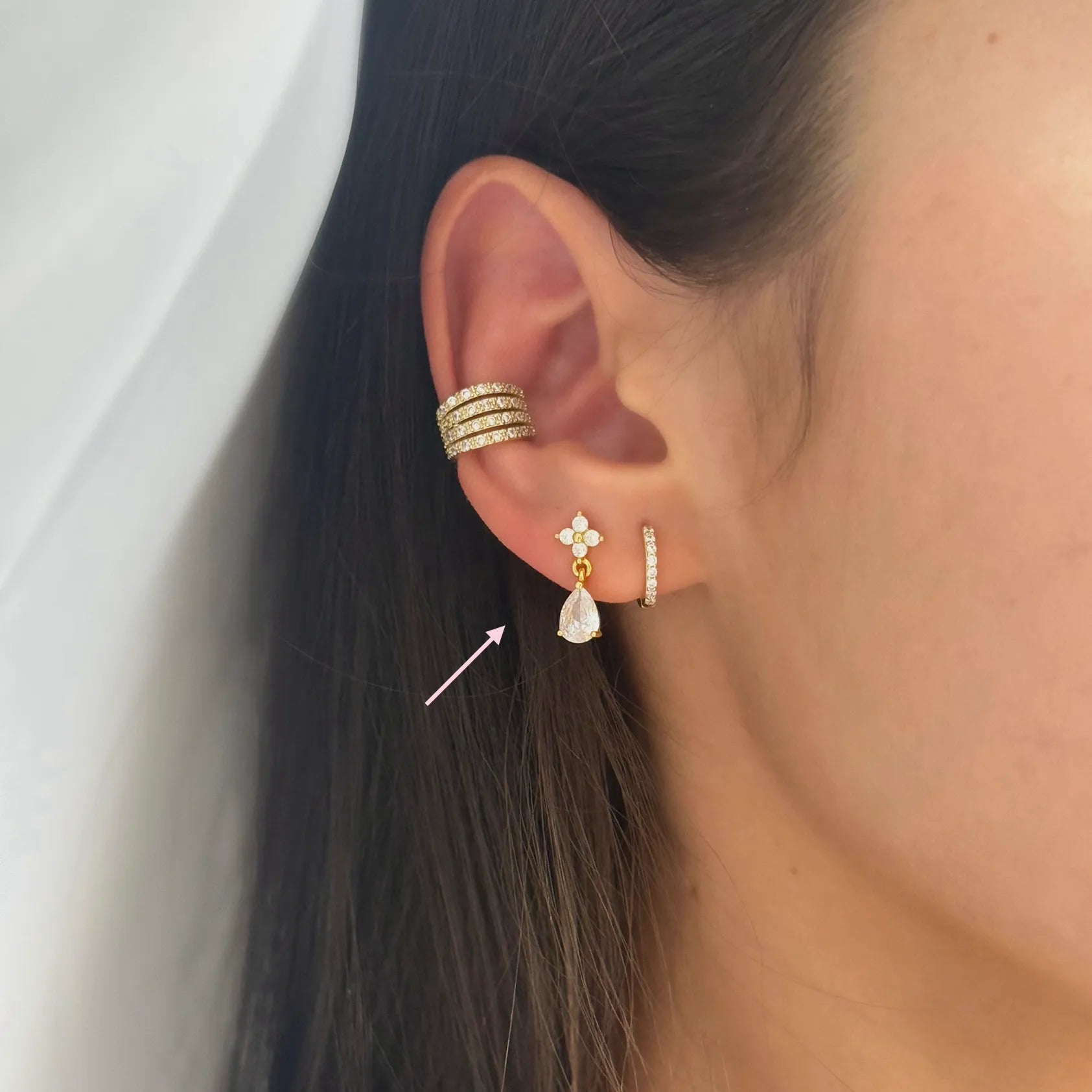 Florcitas & Drops Studs