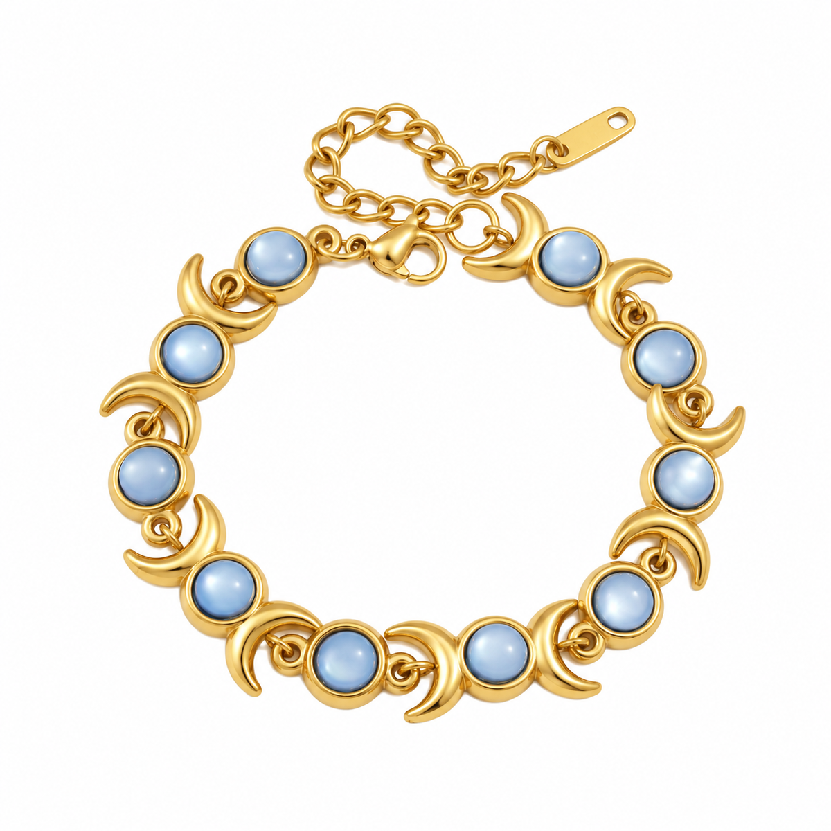Aqua Moonlight Bracelet
