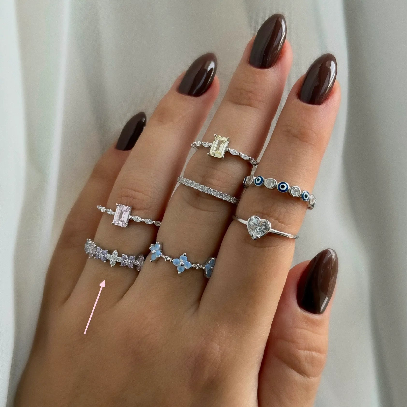 Anillo Purple Tones