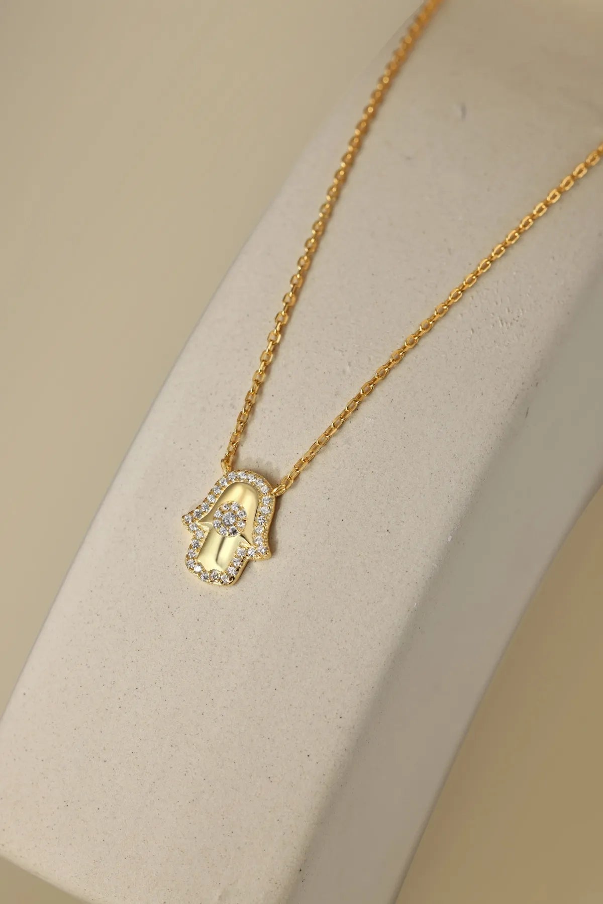 Collar Hamsa Gold