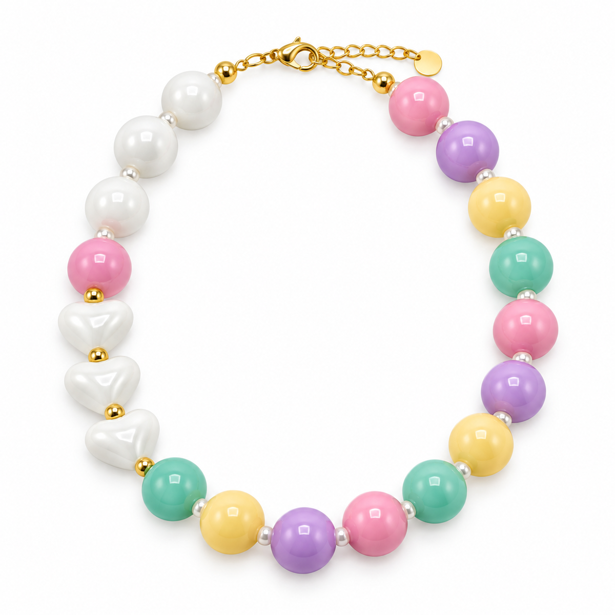 Chice Pastel Mitad Corazones