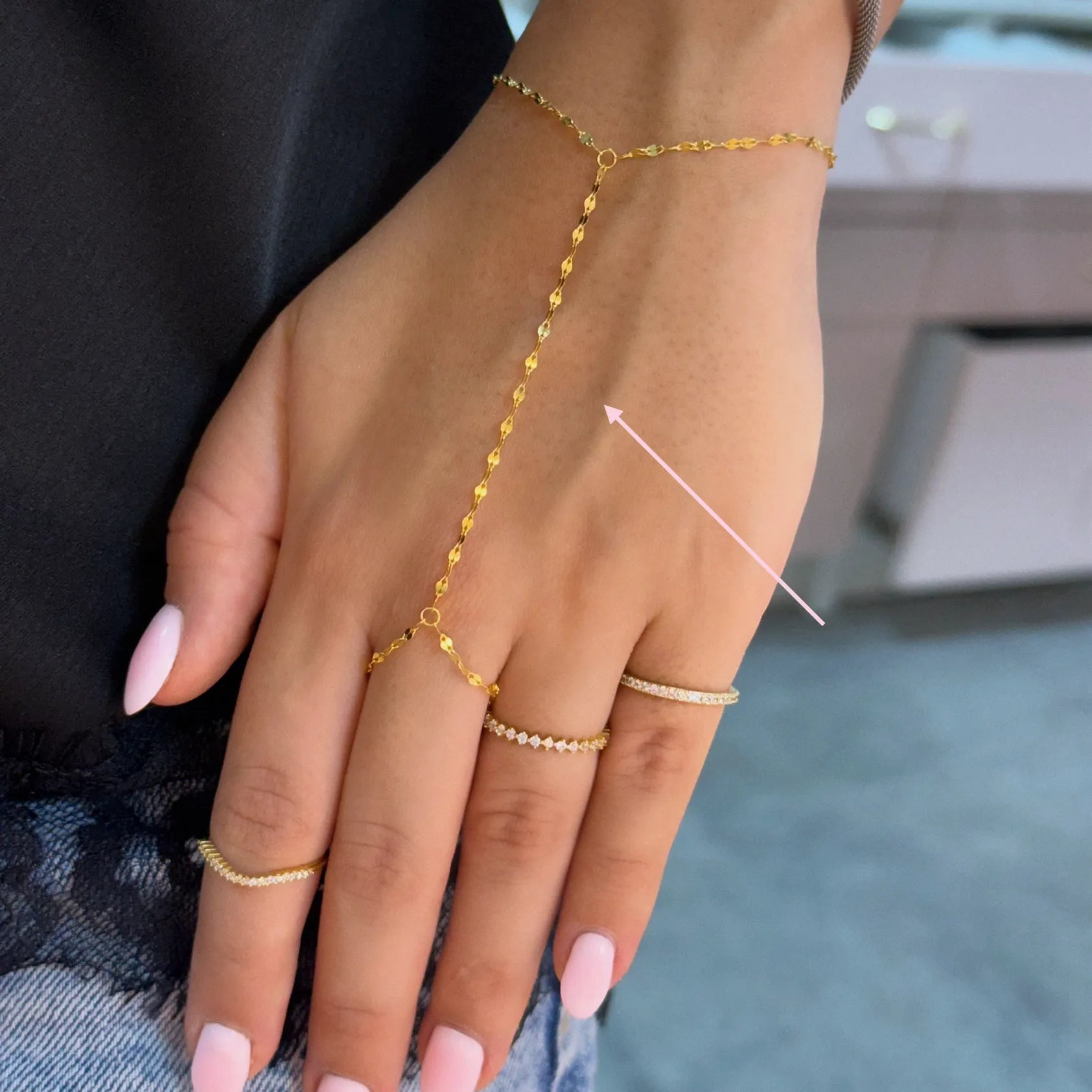 Goldy Handchain