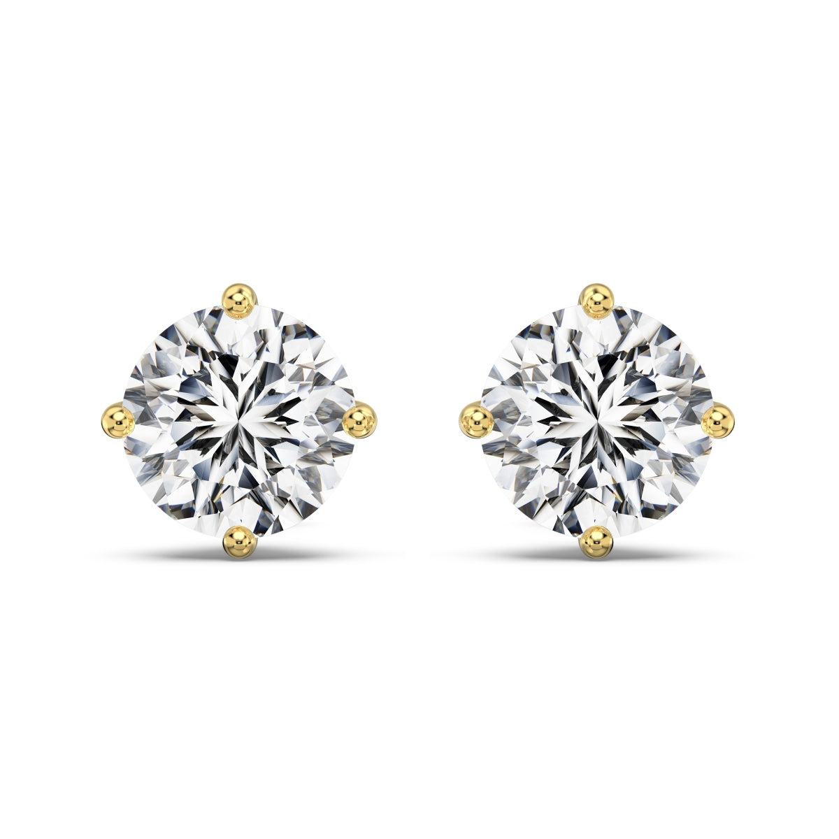 Aretes Diamante Mediano