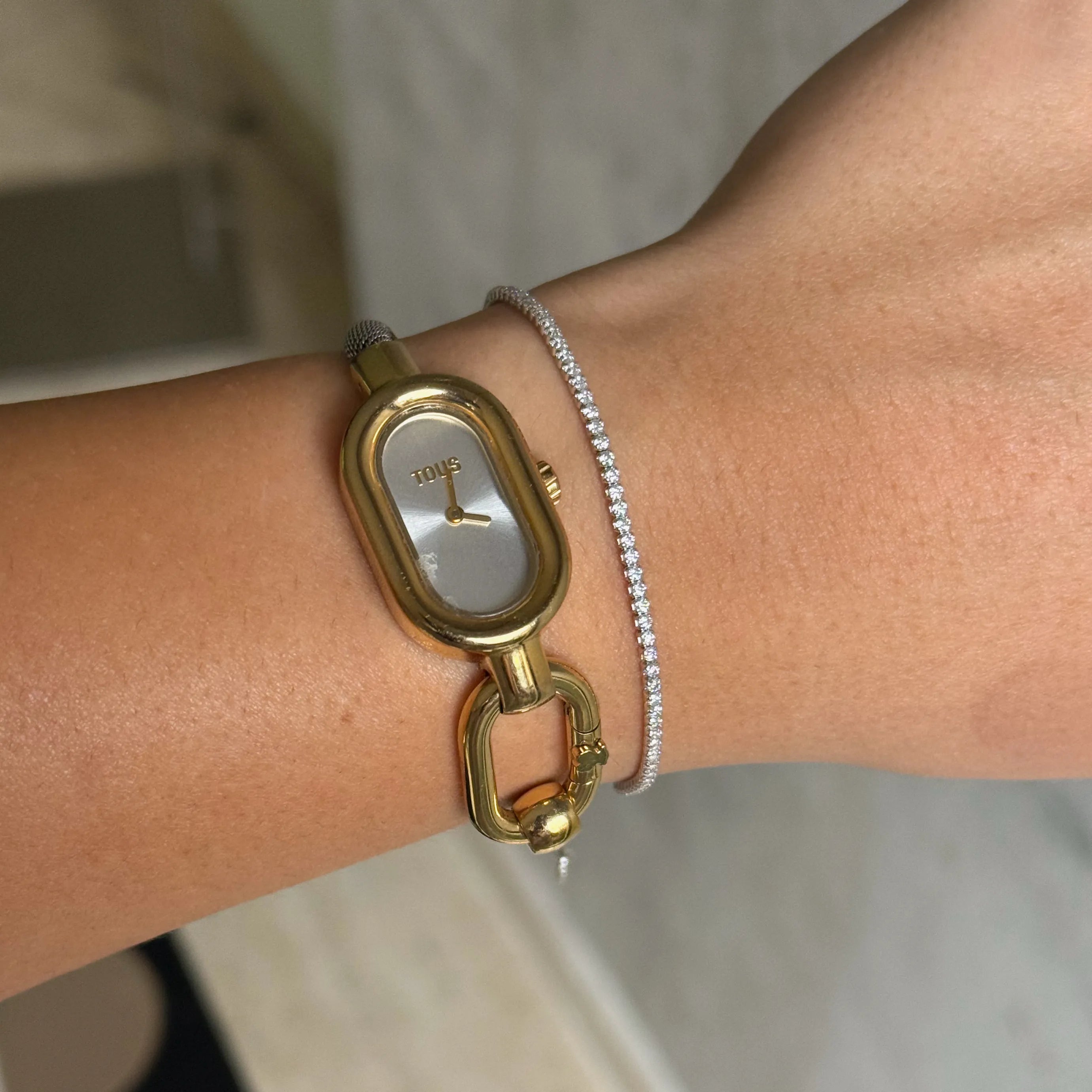 Brazalete Tennis Silver