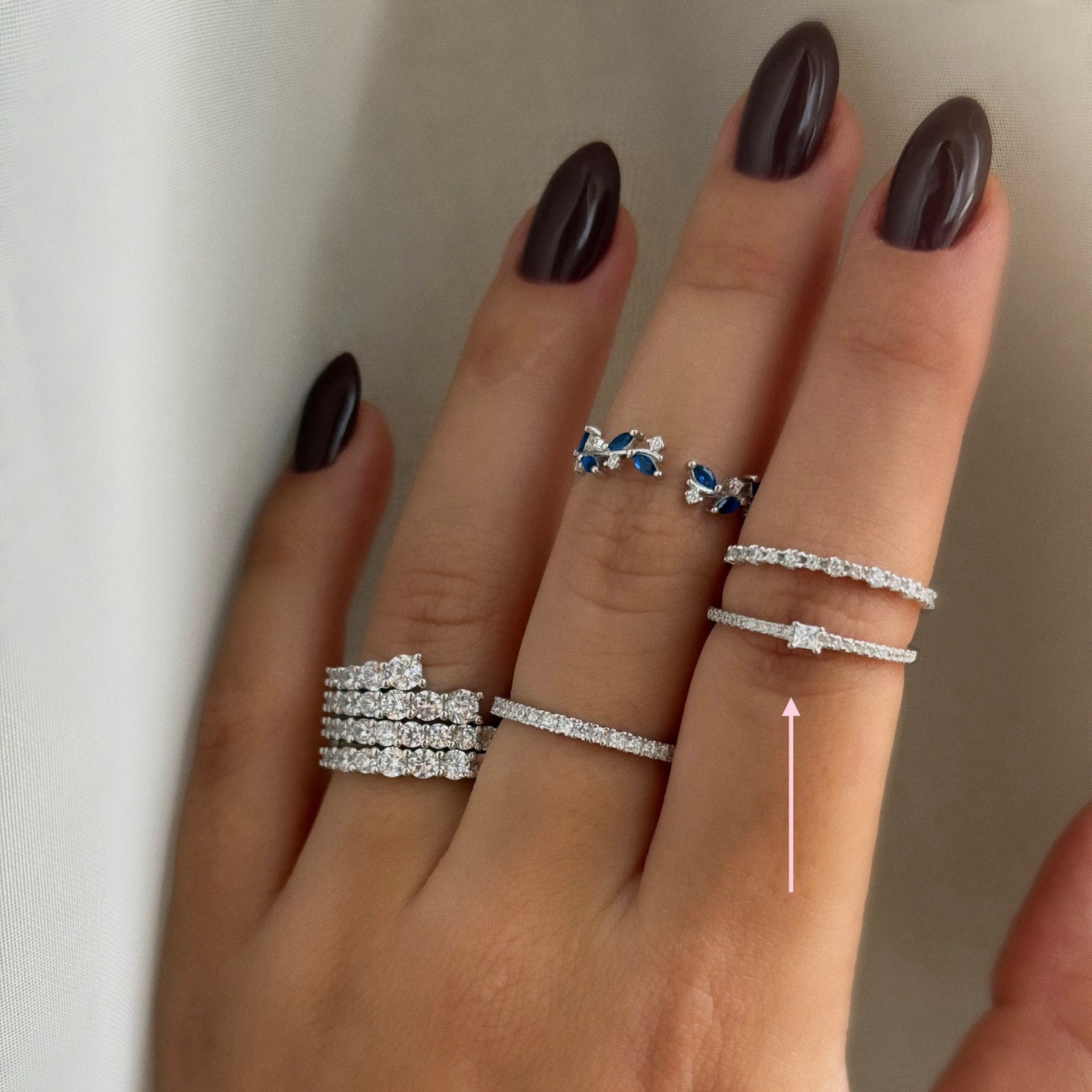 Bandita Silver Mini Diamond