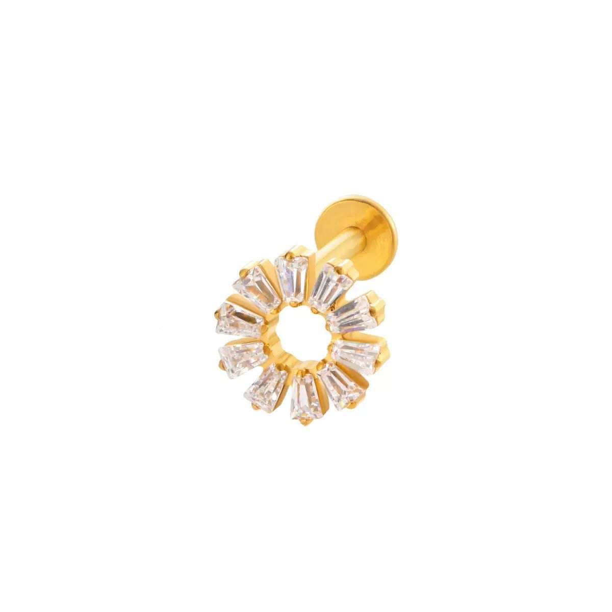 Piercing Ruedita Cristales