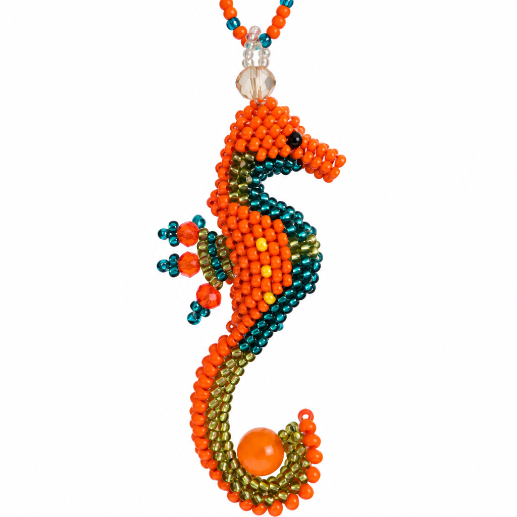 Caballito de Mar Beaded Necklace