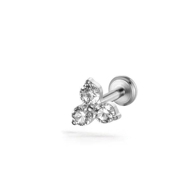Piercing Flor de 3