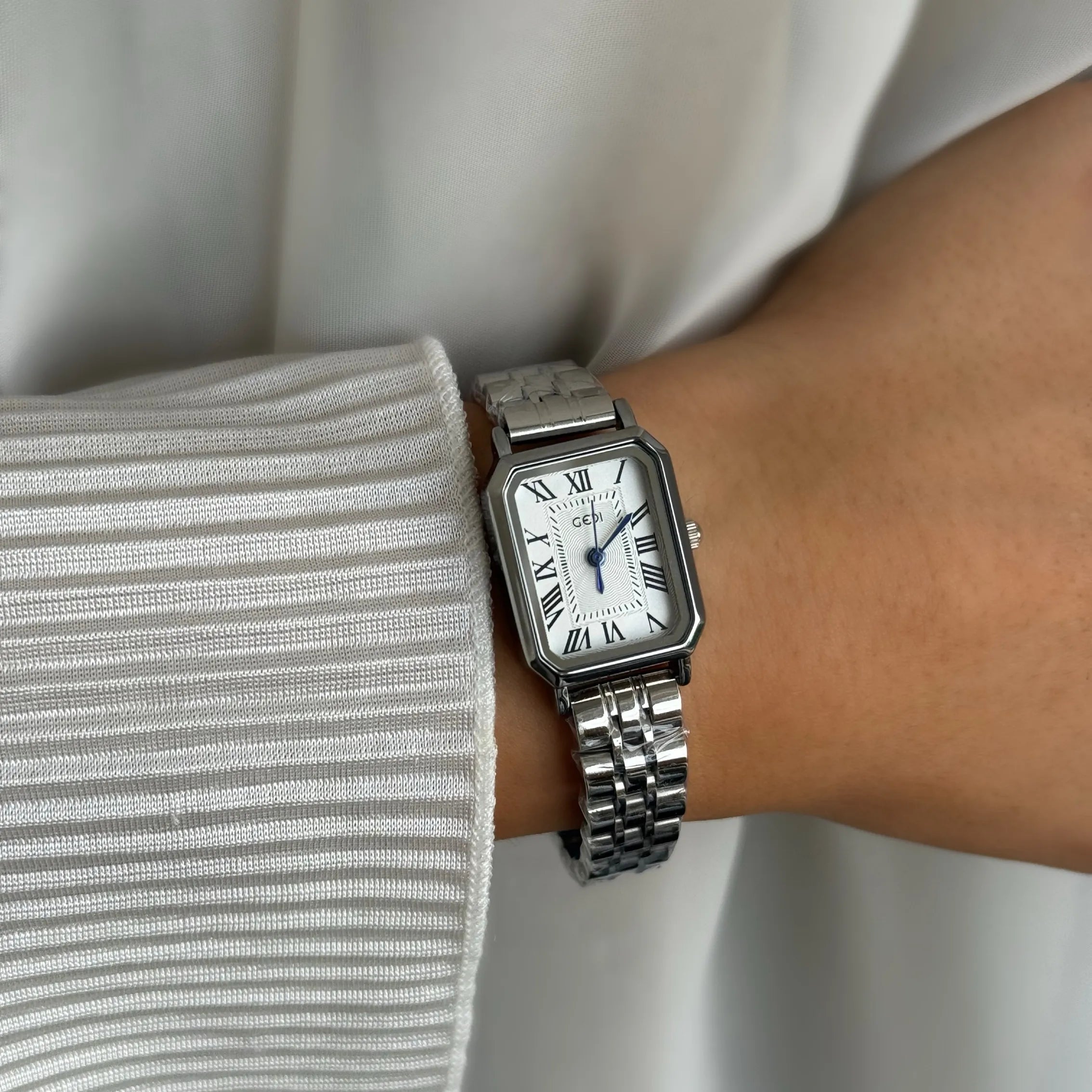 Cart Silver Watch