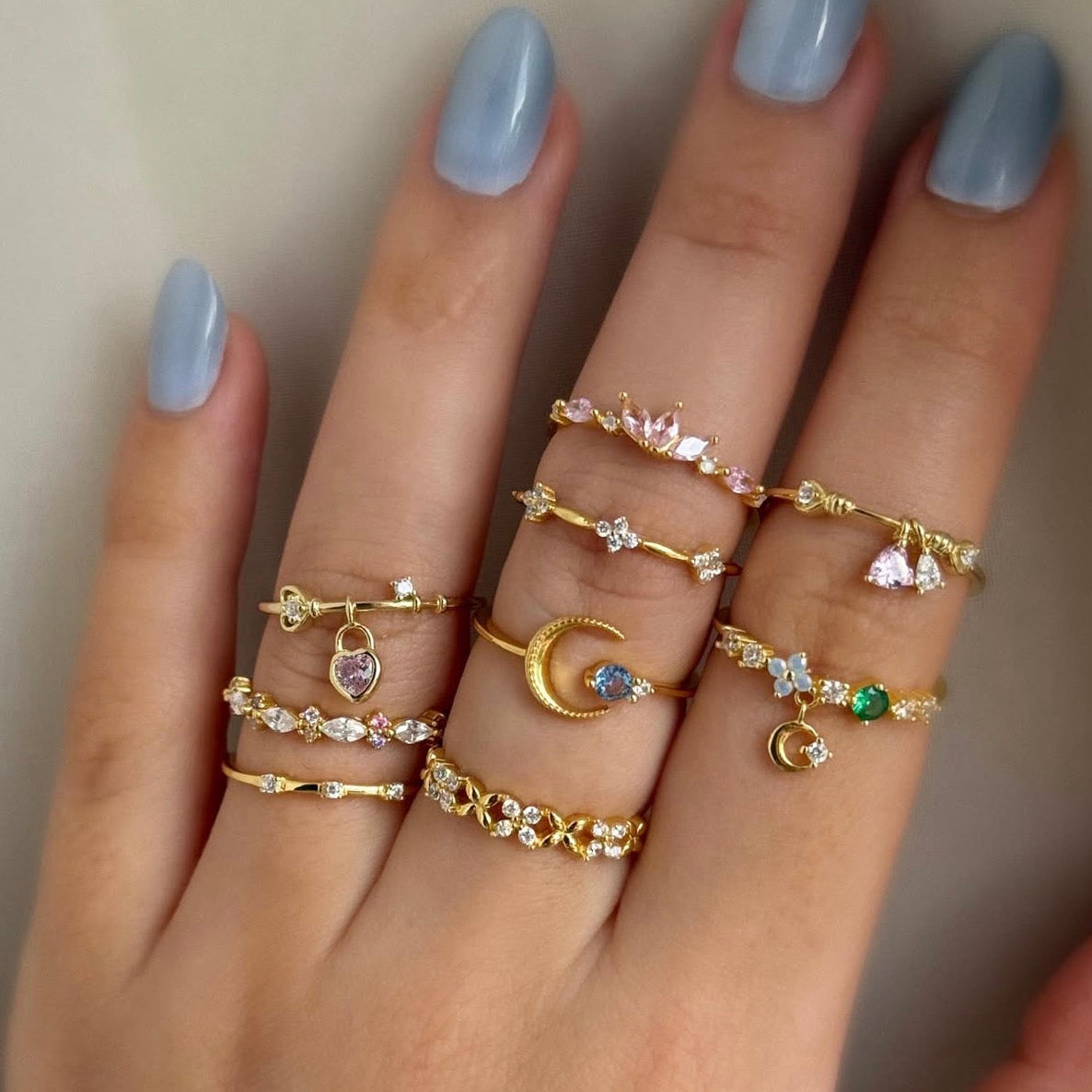 Blue Moon Ring