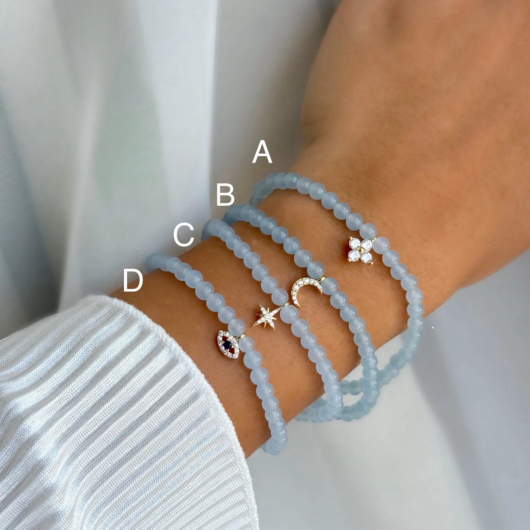 Aguamarina Bracelets