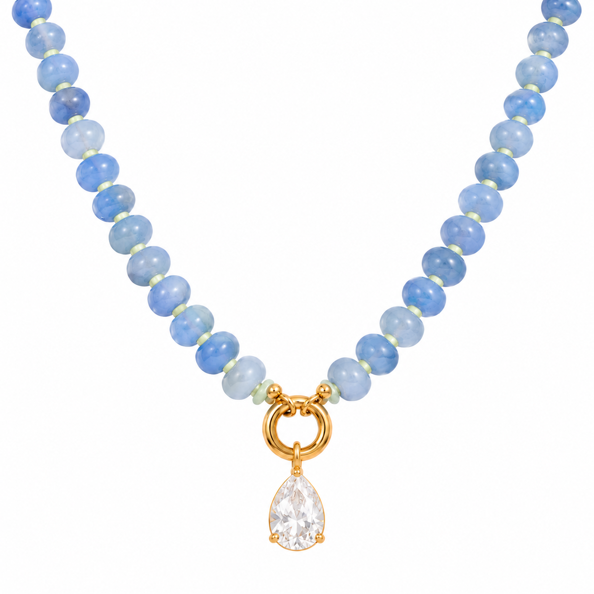 Collar Donitas Celestes Drop