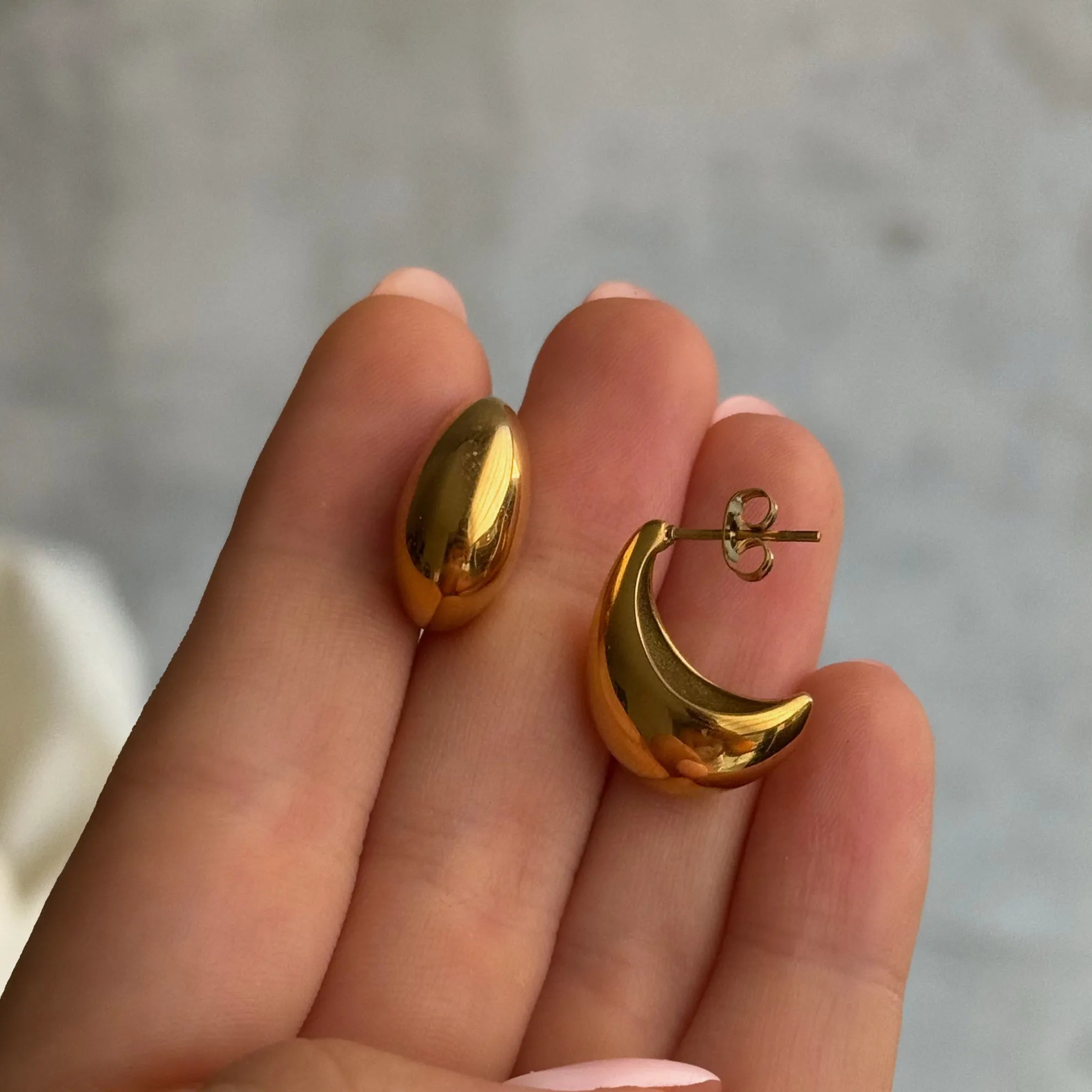 Gold Drop Huggies