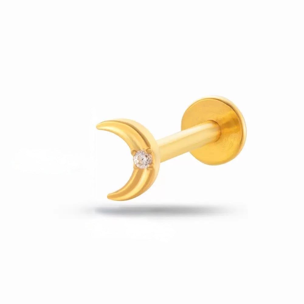 Piercing Lunita Minimalista
