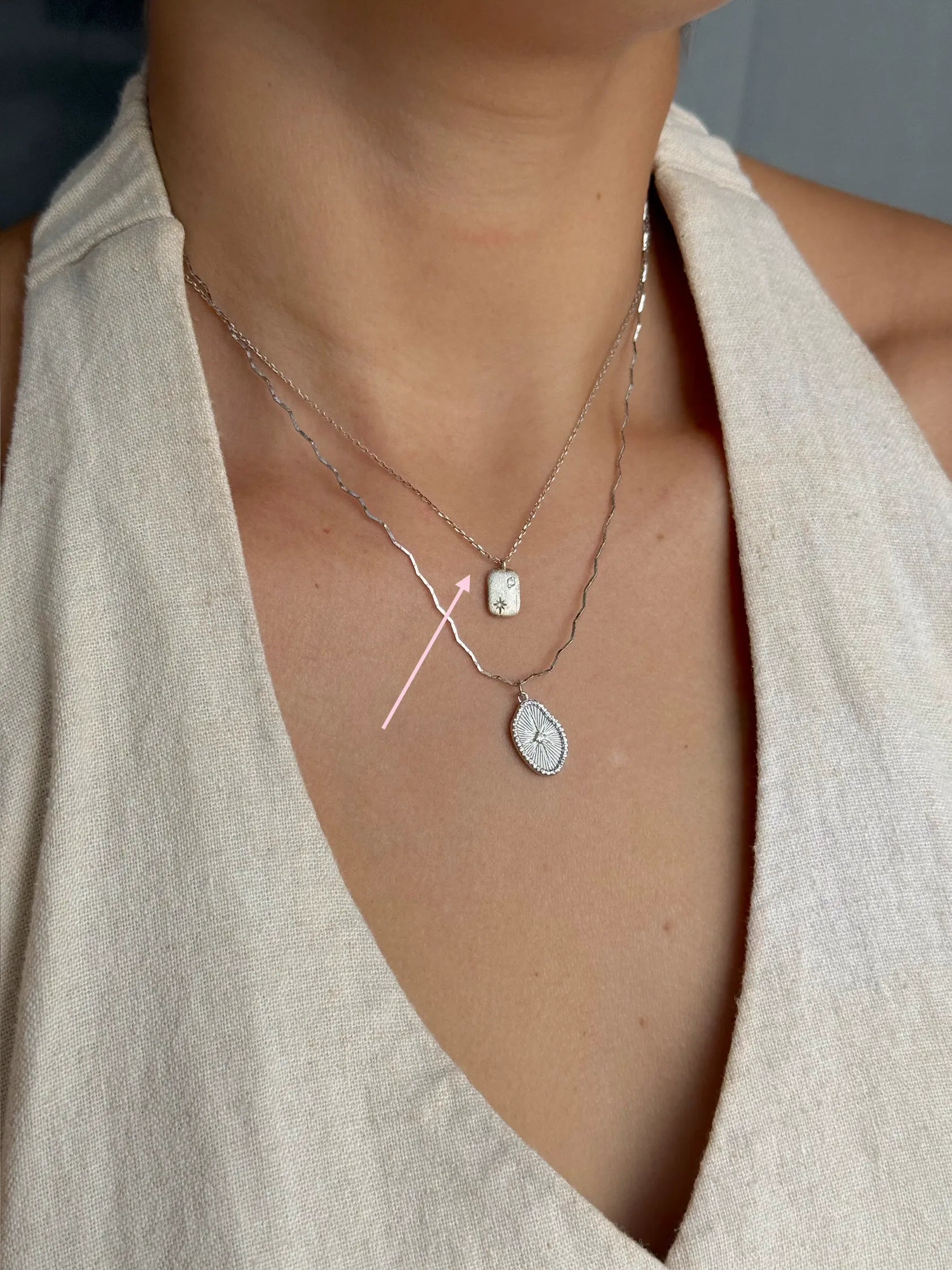 Medallita Silver Astral