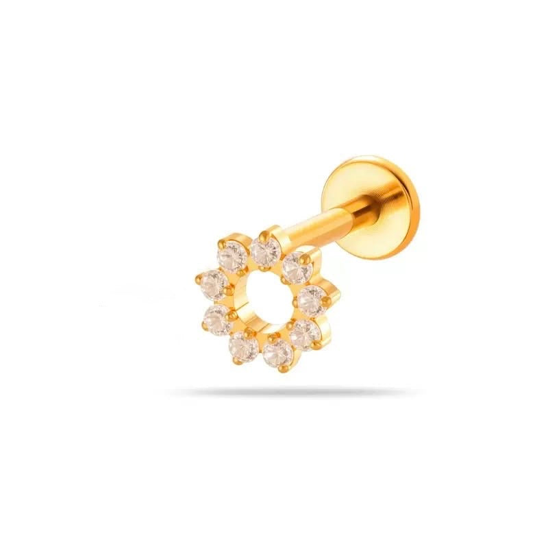 Piercing Ruedita Cristales