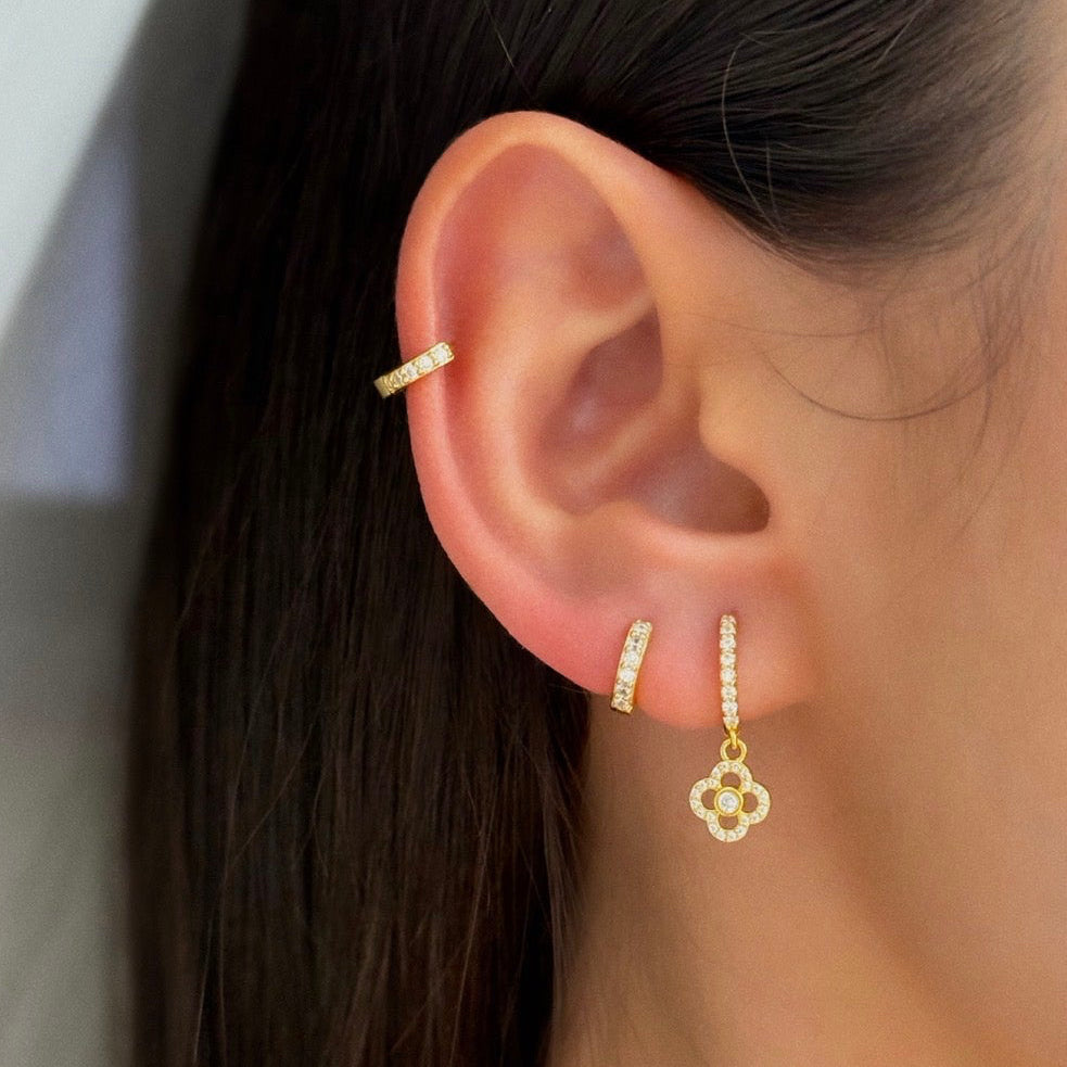 Argollas Clovers Danglings