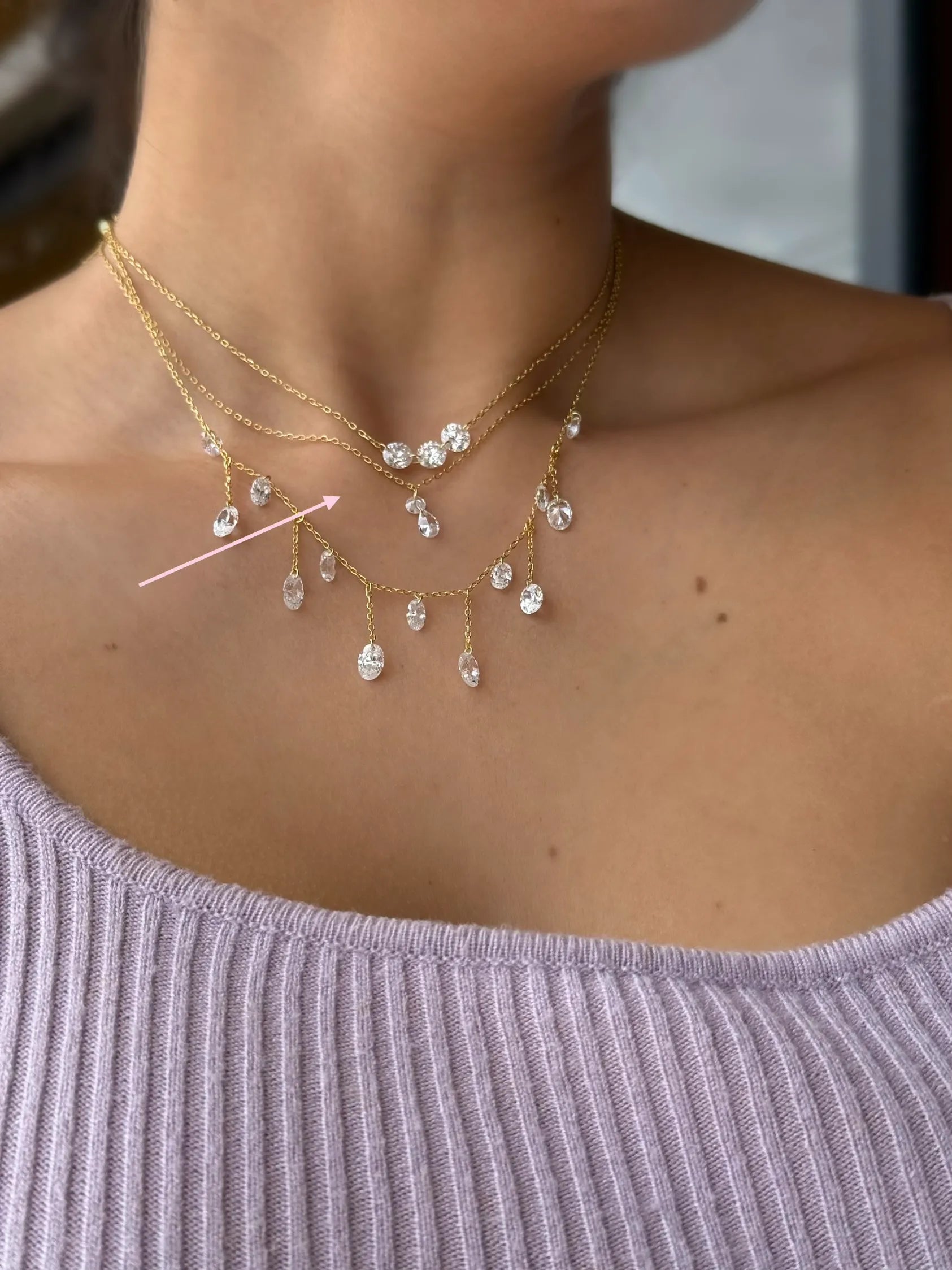 Crystals Dúo Necklace