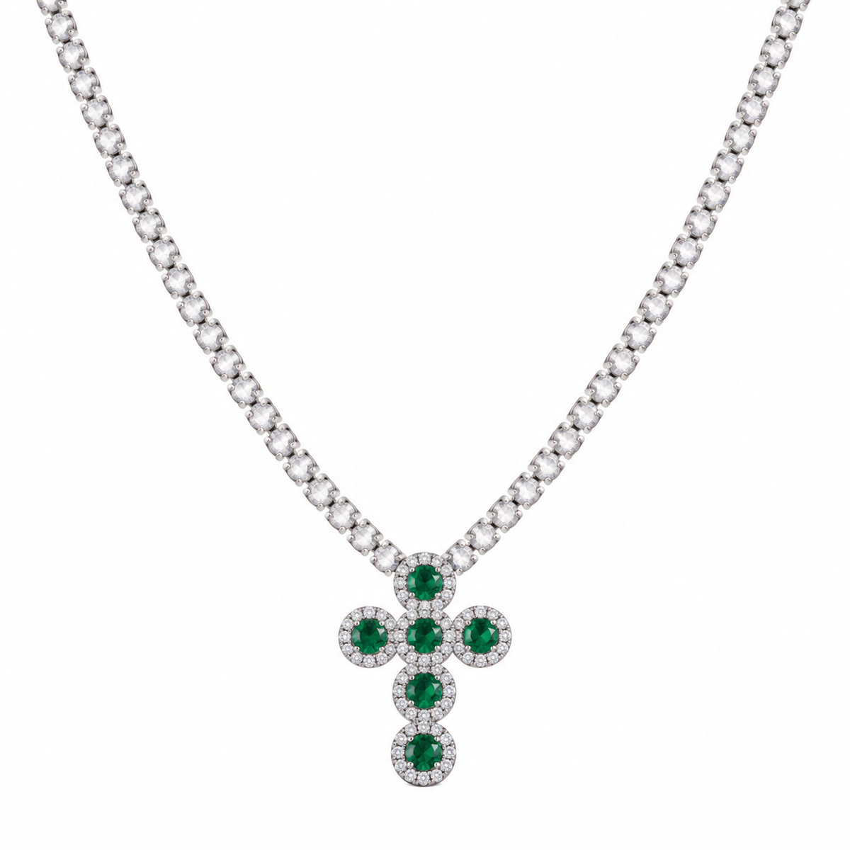 Cruz Tennis Necklace