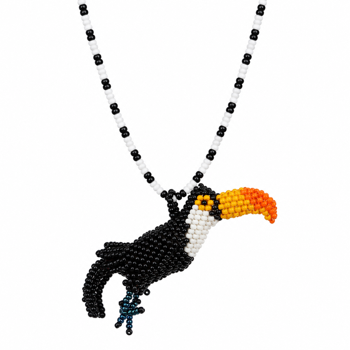 Tucán Beaded Necklace