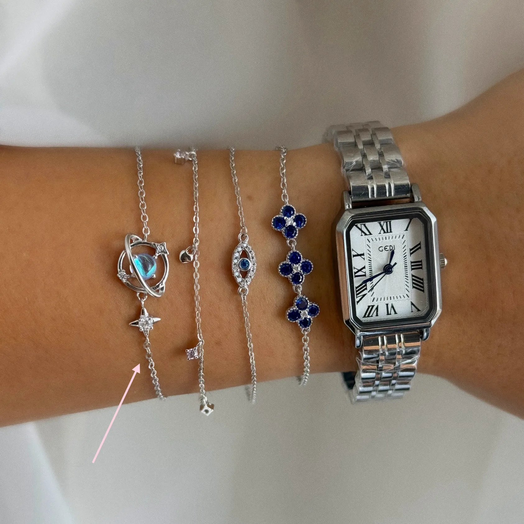 Bracelet Opal Saturn