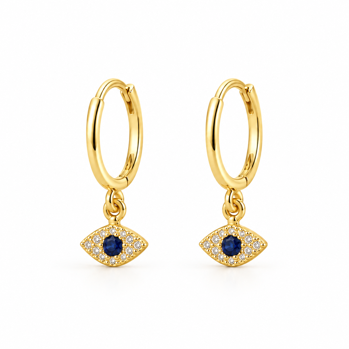 Argollas Ojo Turco Danglings