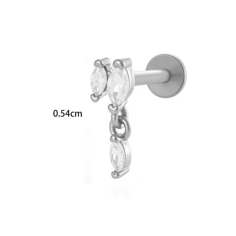 Piercing Petalitos Dangling