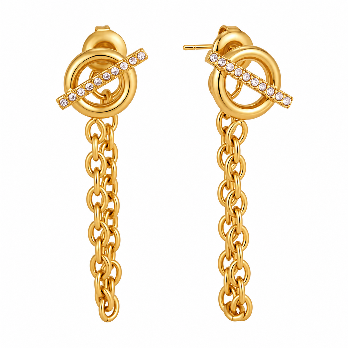 Aretes de Cadena Timeless