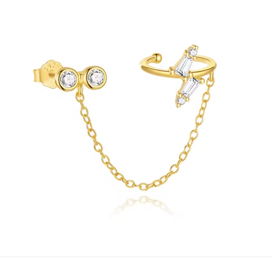 Rayito Ear Cuff Chain