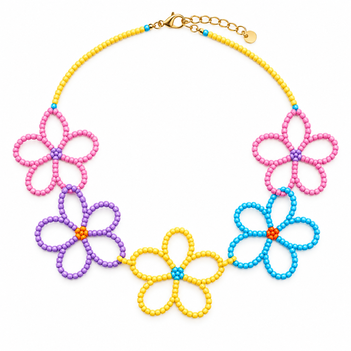 Fleur Beaded Necklaces