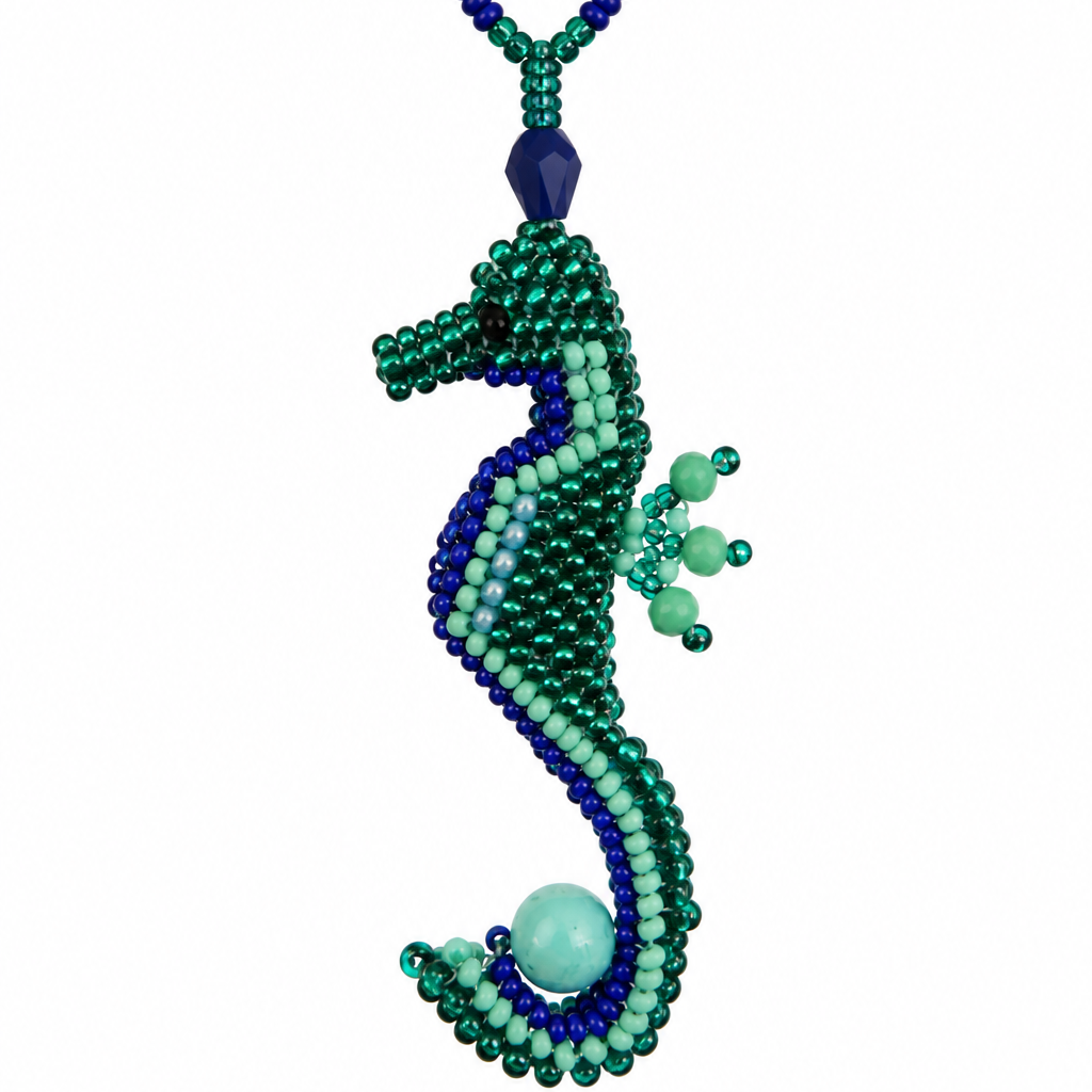 Caballito de Mar Beaded Necklace