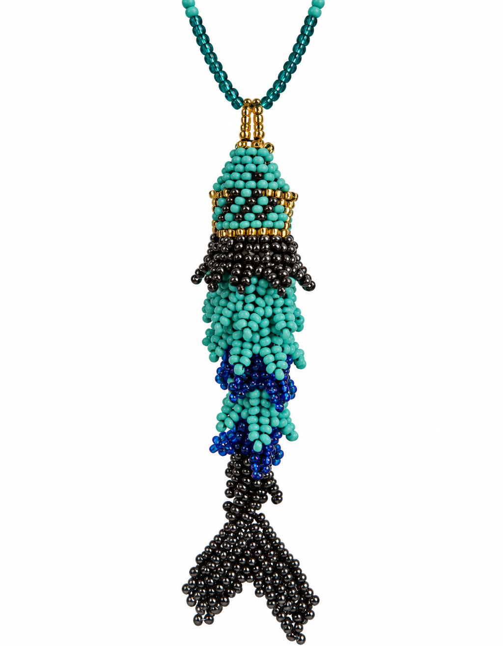 Pescadito Beaded Necklace