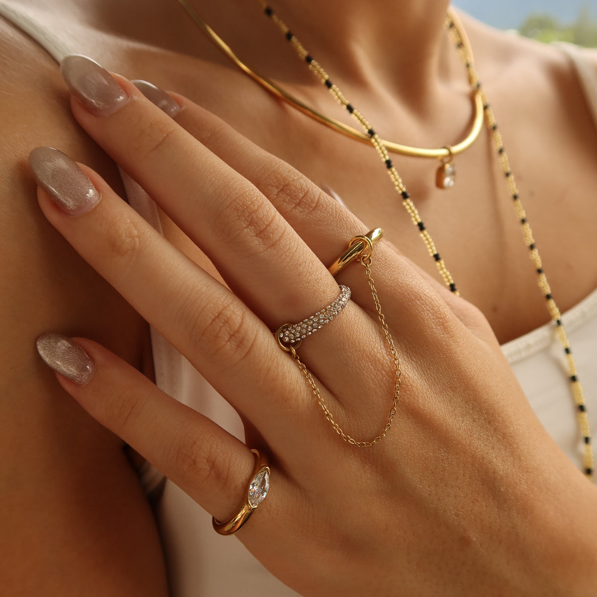 Siena Pinky Ring