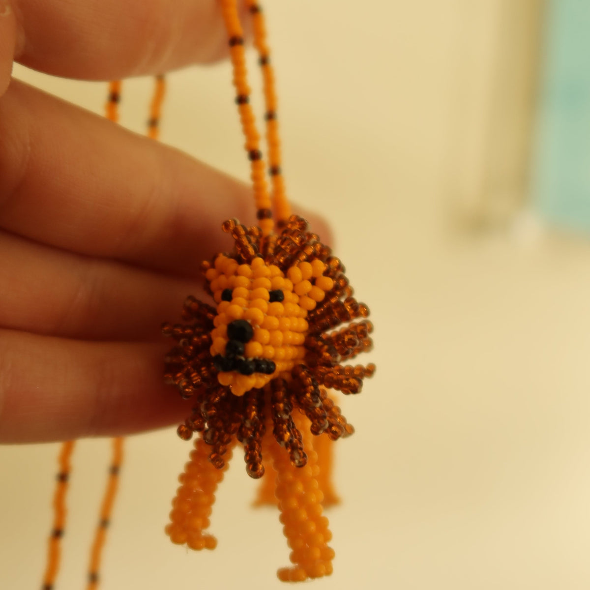 Leoncito Beaded Necklace