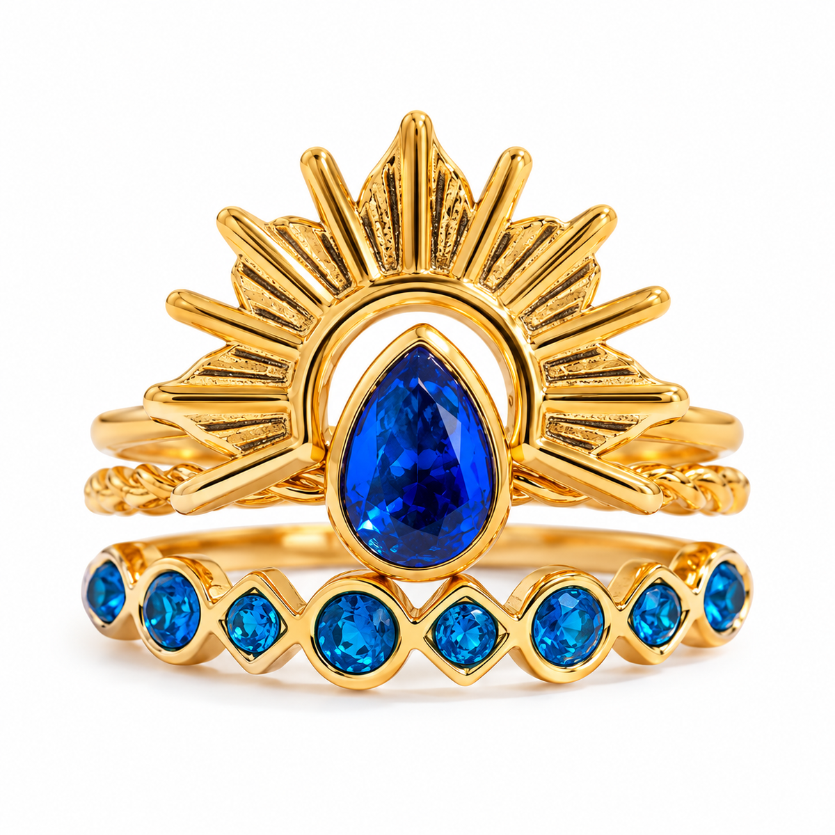 Claudette Trio Ring