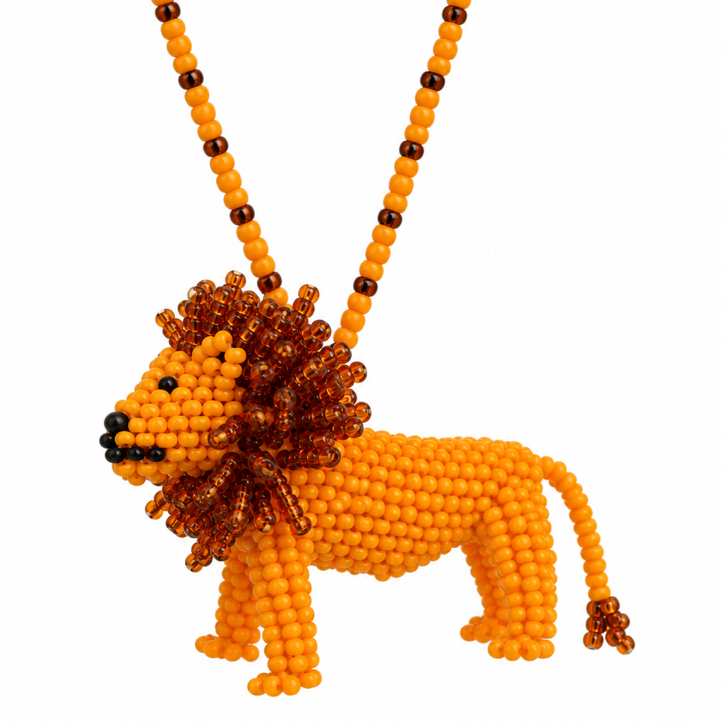 Leoncito Beaded Necklace