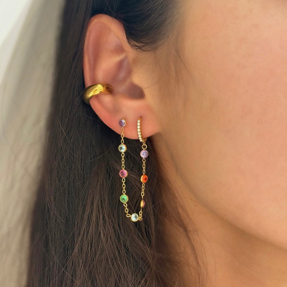 Bezzels Rainbow Double Chain