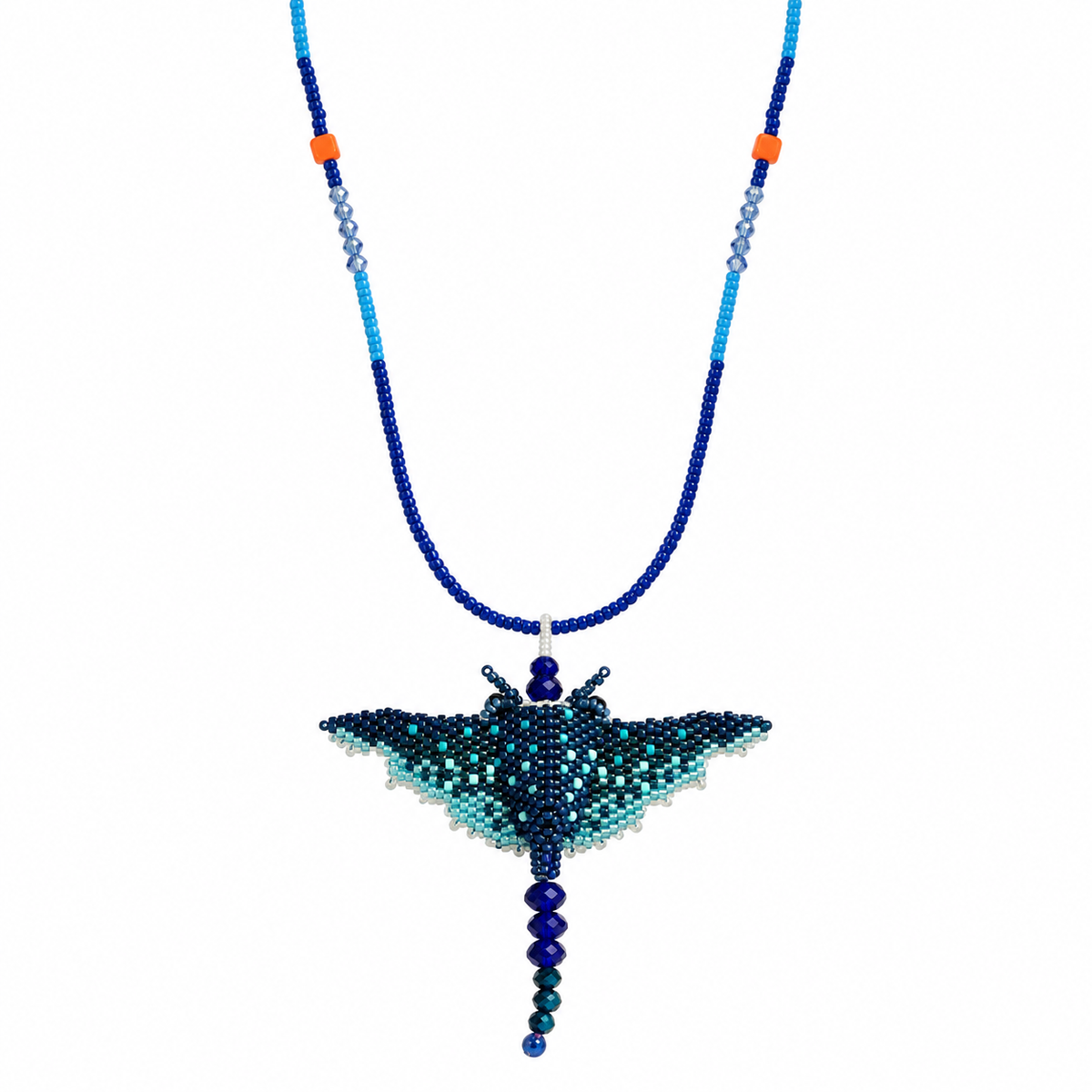 Mantarraya Beaded Necklace