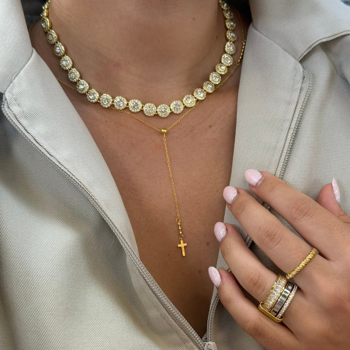 Collar Cruz “Y”