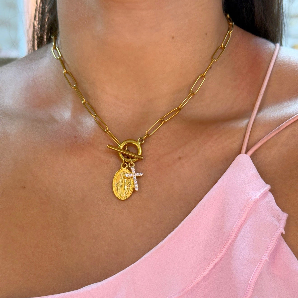 Chunky Chain Virgencita