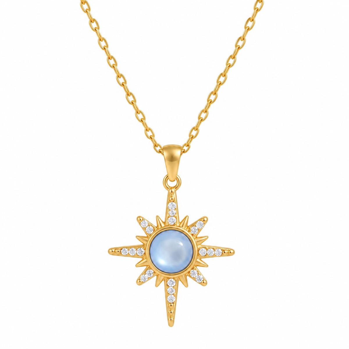 Aqua Starlight Necklace
