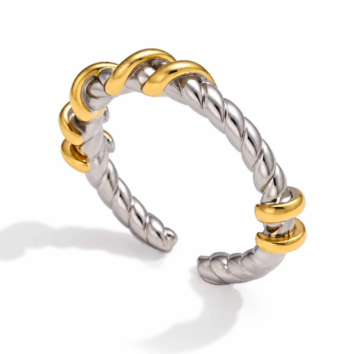 Braid Bicolor Ring
