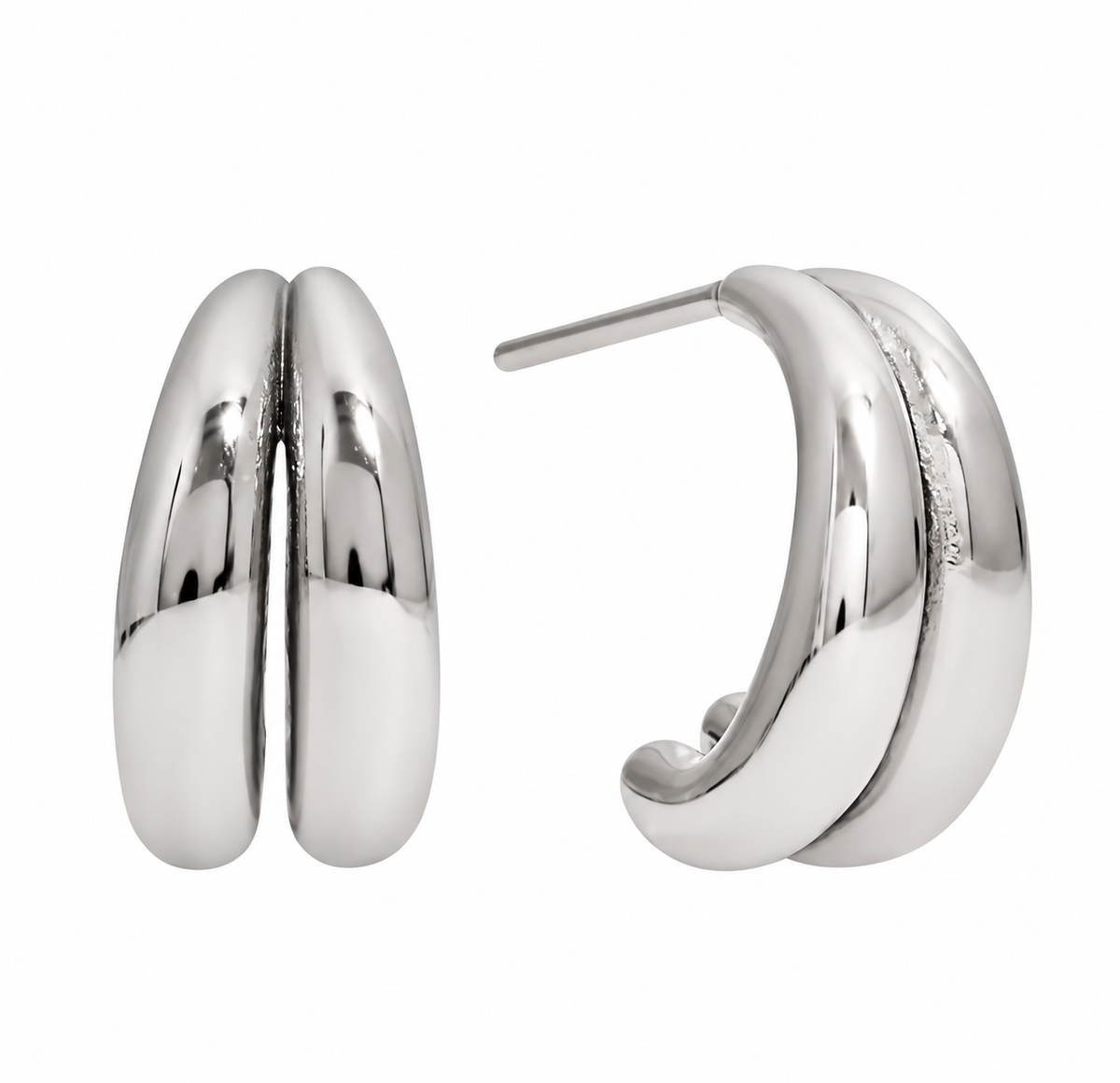 Double Semi Hoops