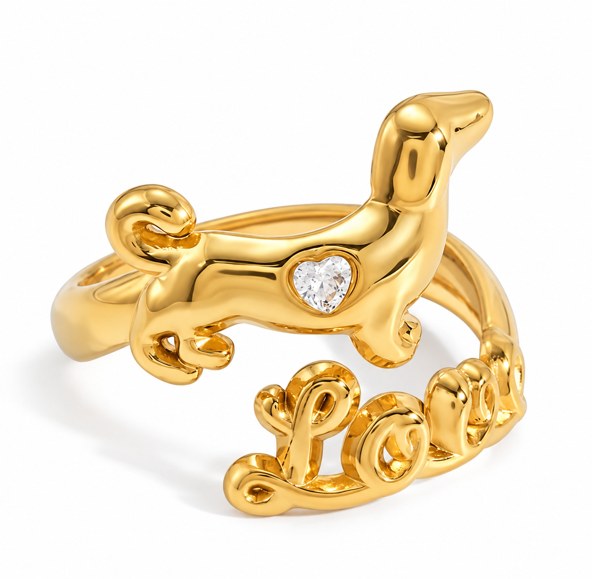 Anillo Salchicha Love