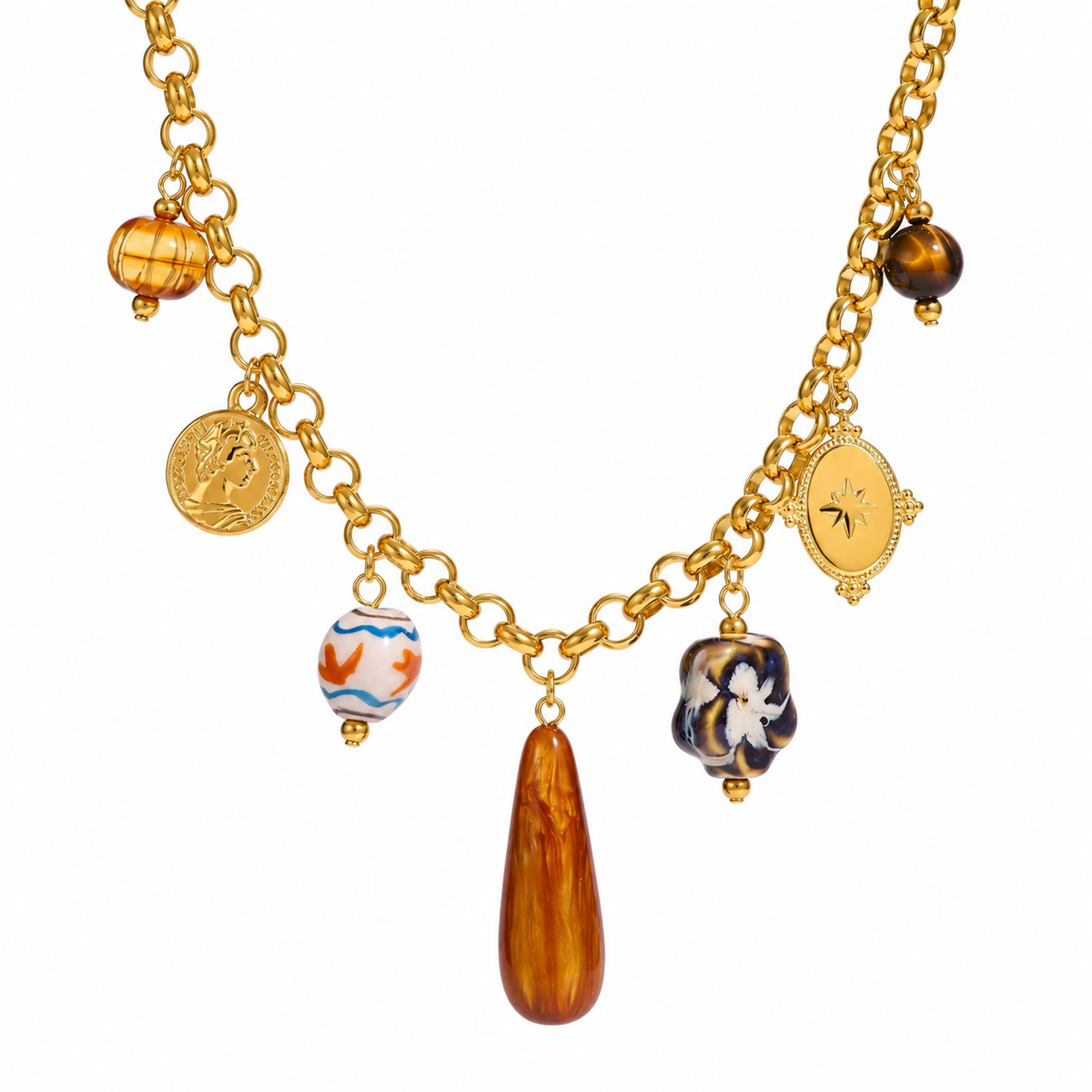 Collar Charms Macarena