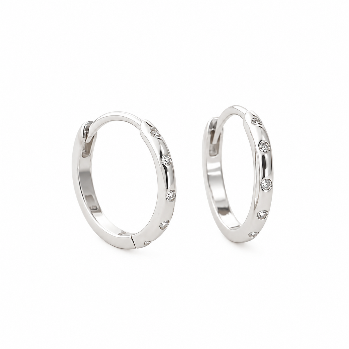 Argollas Basicas con Zirconia