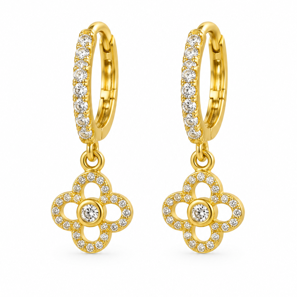 Argollas Clovers Danglings