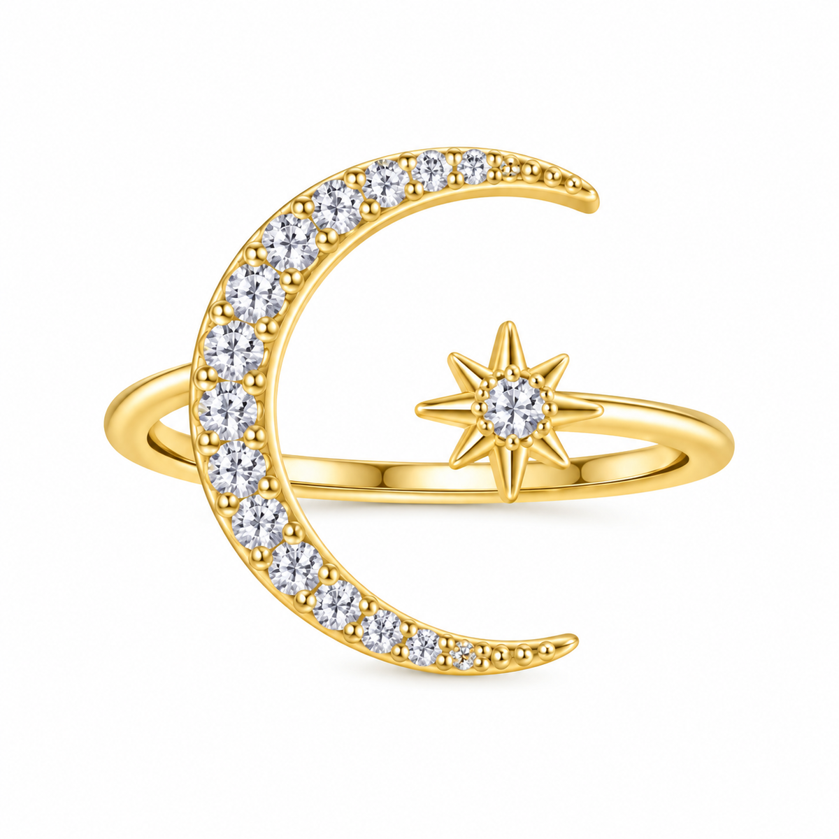 Anillo Luna Pavé